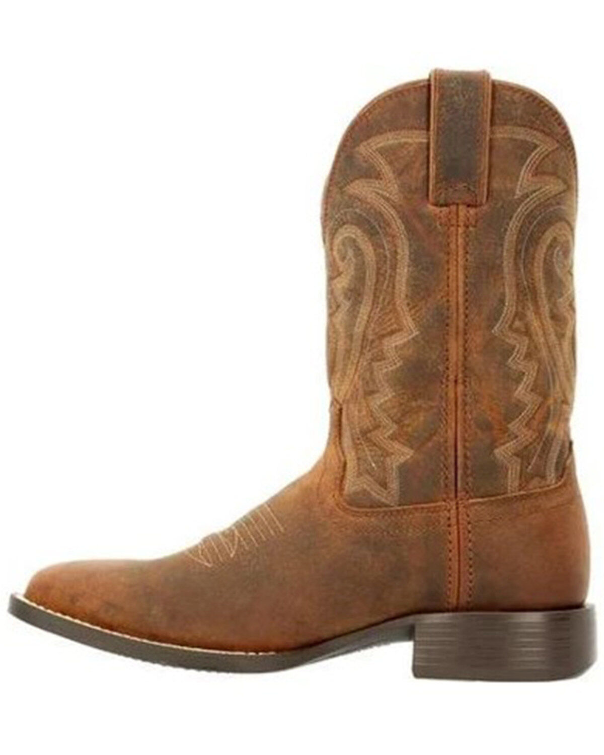 Image #3 - Durango Men's Westward Performance Western Boots - Broad Square Toe, Tan, hi-res