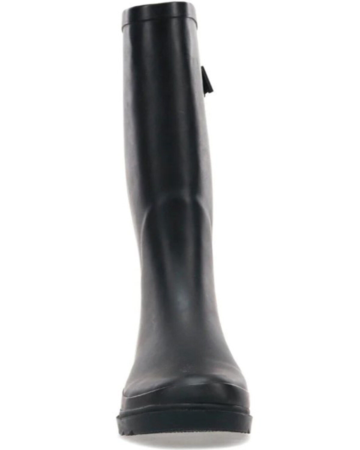 Image #4 - Western Chief Women&rsquo;s Matte Wide Calf Tall Rain Boots, Black, hi-res