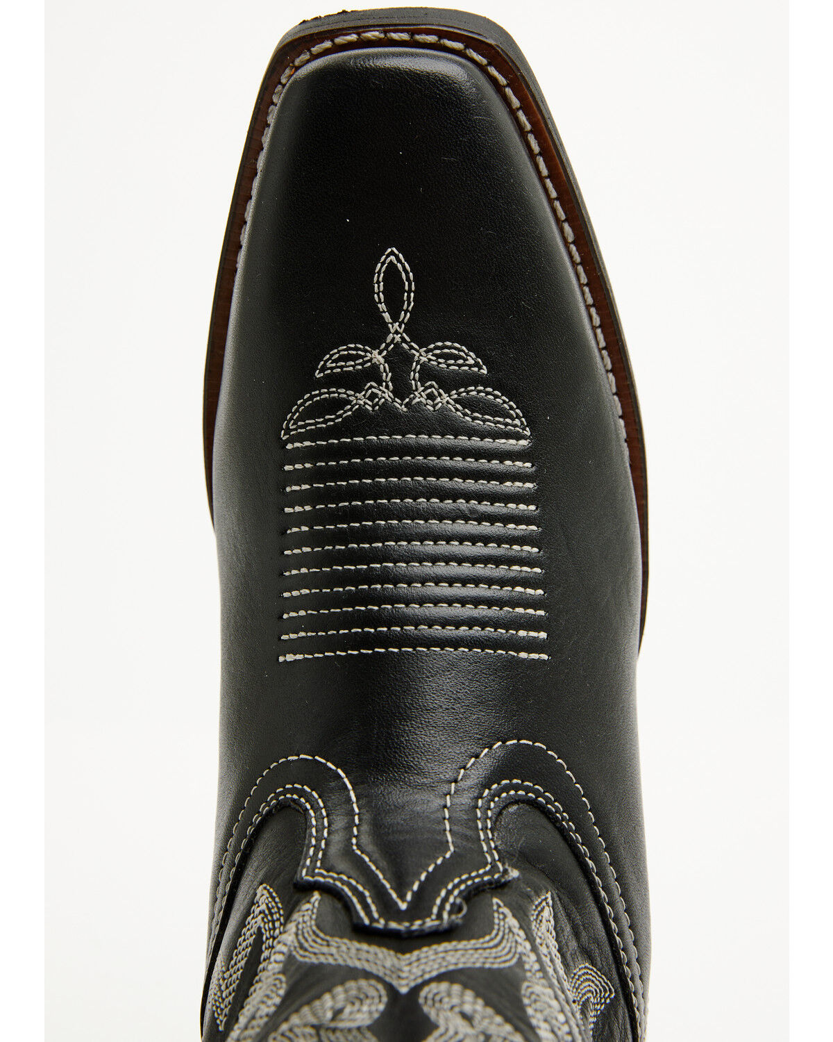 Image #6 - Laredo Women's Vera Western Boots - Square Toe, Black, hi-res