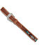 Image #2 - Justin Men's Sierra Sunrise Leather Belt, Brown, hi-res