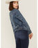 Image #4 - Wrangler Women's Yellowstone Laser Denim Jacket, Medium Wash, hi-res