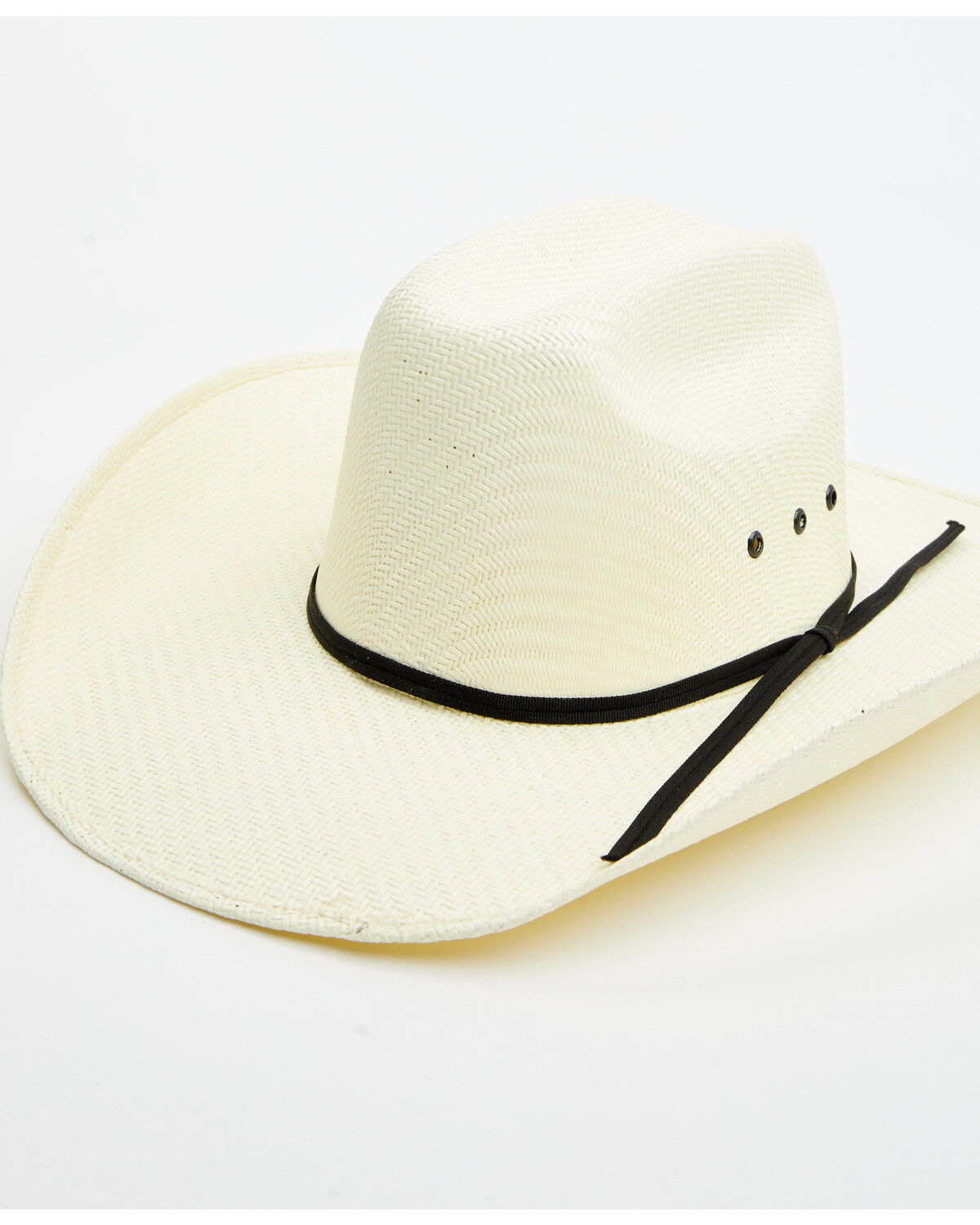 Cody James Kids' Straw Cowboy Hat, Ivory, hi-res