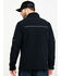 Image #2 - Hawx Men's Reflective Polar Fleece Moto Work Jacket - Tall , Black, hi-res