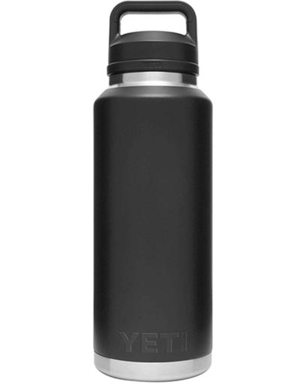 Image #2 - YETI Rambler&reg; Chug Cap 46oz Water Bottle, Black, hi-res