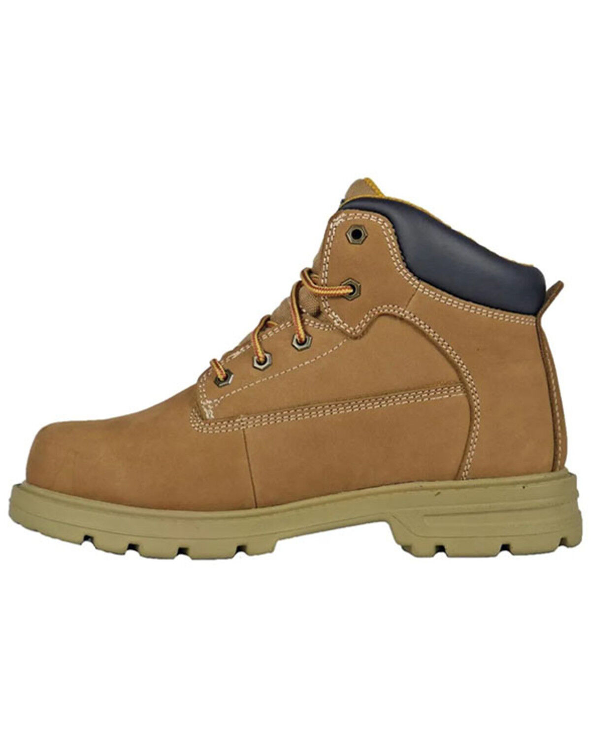 Image #3 - Hoss Men's Diehard Charger Work Boots - Composite Toe, Wheat, hi-res