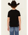 Image #4 - Rock & Roll Denim Boys' Reckless Rowdy Short Sleeve Graphic T-Shirt , Black, hi-res