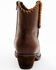 Image #5 - Shyanne Women's Sawyer Dolly Terra Western Fashion Booties - Round Toe , Cognac, hi-res