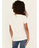 Image #4 - Shyanne Girls' Howdy Y'all Short Sleeve Graphic Tee, Off White, hi-res