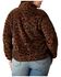 Image #2 - Ariat Women's Berber Leopard Print Sherpa Pullover - Plus, Brown, hi-res