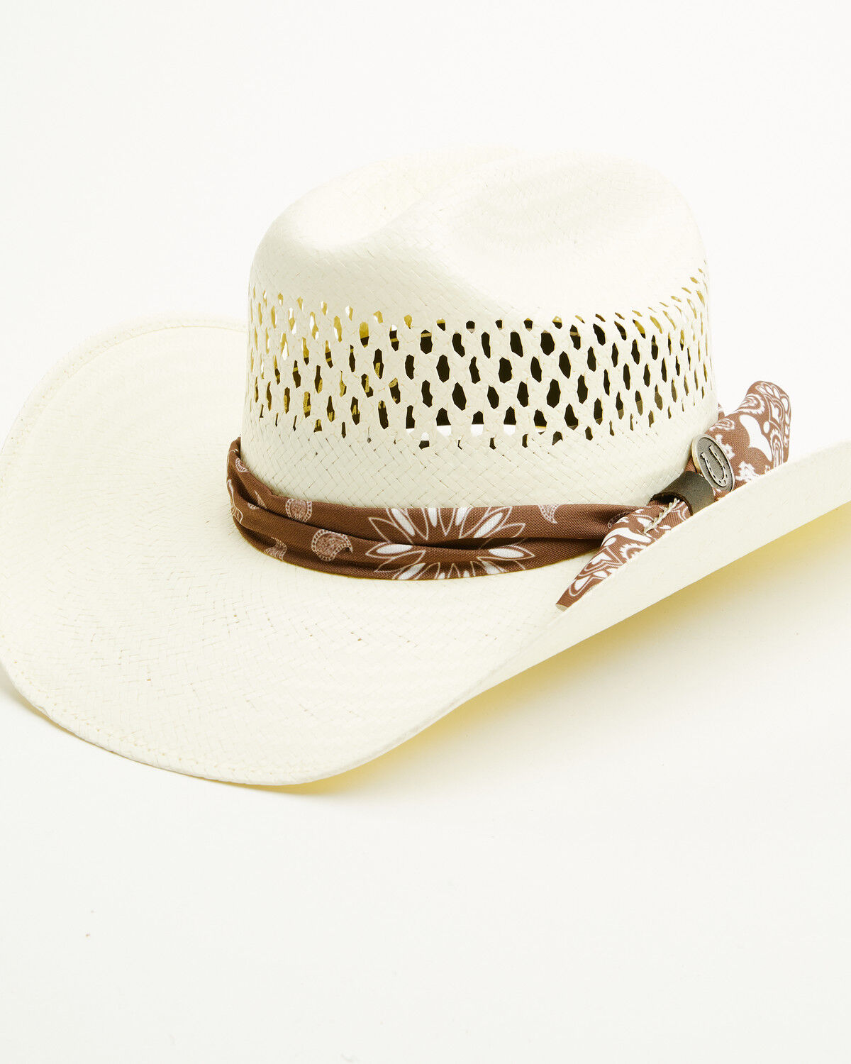 Image #1 - Idyllwind Women's Avalon Straw Western Hat, Ivory, hi-res