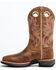 Image #3 - Shyanne Women's Xero Gravity Waterproof Lite Western Performance Boots - Broad Square Toe, Brown, hi-res