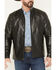Image #3 - Moonshine Spirit&reg; Men's Faux Leather Moto Jacket, Black, hi-res