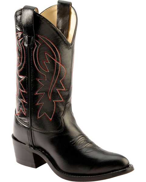 Image #1 - Cody James® Kid's Western Boots, Black, hi-res