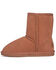 Image #2 - Cloud Nine Girls' Sheepskin Boots - Round Toe , Chestnut, hi-res