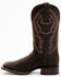 Image #3 - Cody James Men's Exotic Caiman Belly Western Boots - Broad Square Toe, Chocolate, hi-res