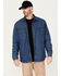 Image #1 - Hawx Men's Dark Wash Denim Lined Work Shirt Jacket, Dark Wash, hi-res