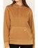 Image #3 - Carhartt Women's Relaxed Fit Midweight Hoodie , Tan, hi-res