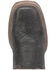 Image #6 - Laredo Men's Isaac Western Boot - Broad Square Toe, Black, hi-res