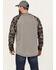 Image #4 - Ariat Men's Rebar Workman Baseball Long Sleeve Shirt, Charcoal, hi-res