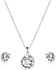 Image #2 - Montana Silversmiths Women's Mountain Rain Jewelry Set - 3 Piece, Silver, hi-res