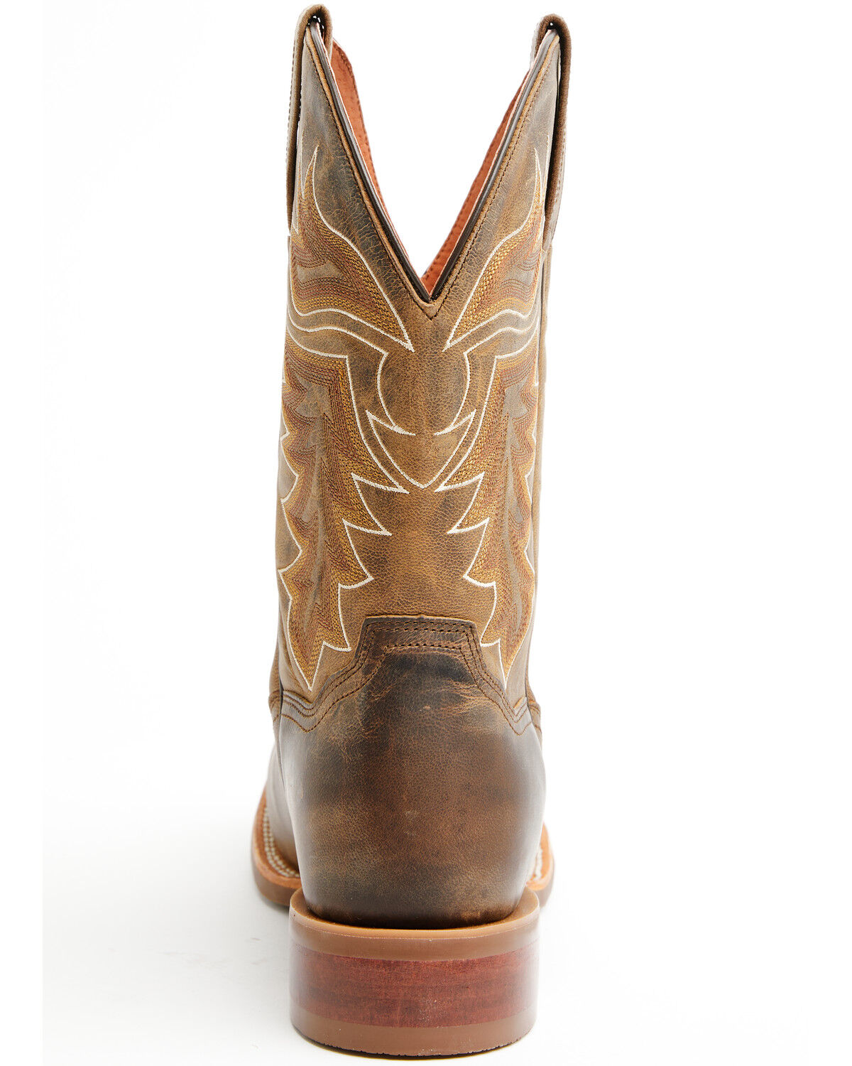 Image #5 - Dan Post Men's Morris Performance Western Boots - Broad Square Toe, Tan, hi-res