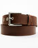 Image #1 - Hawx Men's Heavy Duty Reinforced Stitched Belt, Brown, hi-res