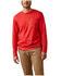 Image #1 - Ariat Men's Rebar Workman Reflective Flag Long Sleeve T-Shirt, Red, hi-res