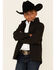 Image #1 - Cinch Boys' Bonded Jacket, Black, hi-res