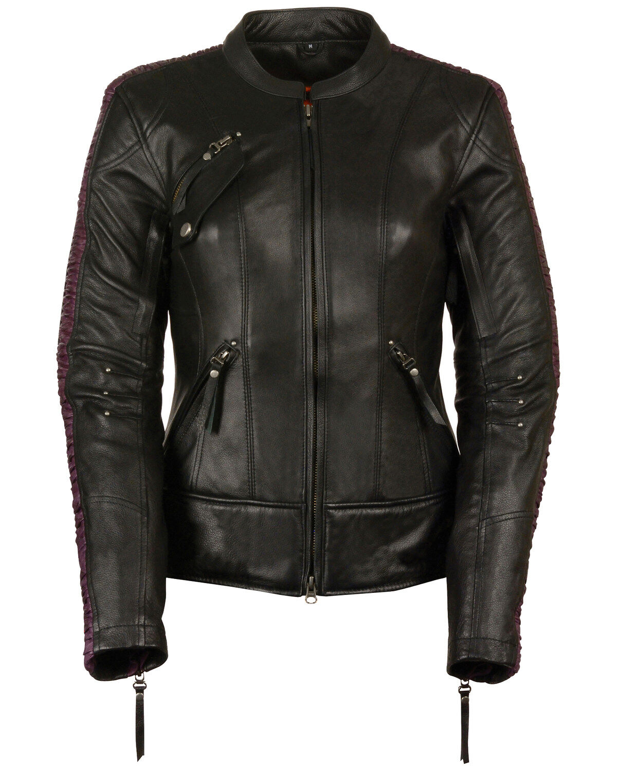 Image #1 - Milwaukee Leather Women's Concealed Carry Embroidered Phoenix Leather Jacket - 4X, , hi-res