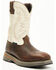 Image #1 - Cody James Men's 11" Tyche Palace Pull-On Waterproof Work Boots - Composite Toe, Ivory, hi-res