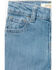 Image #2 - Shyanne Toddler Girls' Light Wash Straight Riding Jeans , Light Wash, hi-res