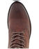 Image #6 - Frye Men's Bowery Lace-Up Boots - Round Toe, Cognac, hi-res