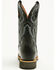 Image #5 - Dan Post Men's Exotic Full Quill Ostrich Martel Western Boots - Broad Square Toe, Black, hi-res
