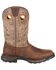 Image #2 - Durango Men's Maverick XP Western Work Boots - Composite Toe, Brown, hi-res