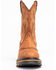 Image #4 - Cody James Men's 11" Decimator Western Work Boots - Soft Toe, Brown, hi-res