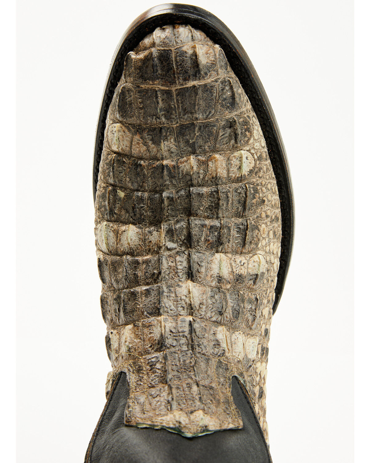 Image #6 - Cody James Black 1978&reg; Men's Tillman Exotic Hornback Alligator Western Boots - Round Toe, Black, hi-res