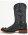 Image #3 - Cody James Men's Croc Print Badlands Western Boots - Broad Square Toe, Black, hi-res