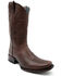 Image #1 - Ferrini Men's Wyatt Western Boots - Square Toe , Chocolate, hi-res