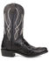 Image #2 - Dan Post Men's Exotic Ostrich Leg Western Boots - Square Toe , Black, hi-res