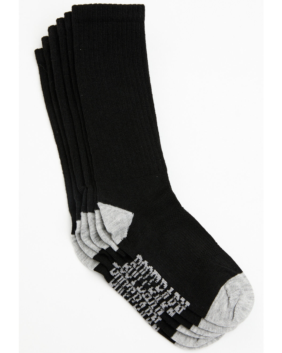 Boot Barn Boys' Over The Calf Socks - 3 Pack, Black, hi-res