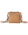 Image #2 - Myra Bag Women's Boho Chic Style Hair-On Hide Crossbody Bag, Brown, hi-res