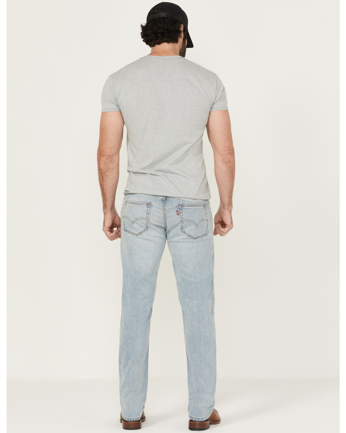Image #3 - Levi's Men's 511&reg; Open Doors Light Wash Slim Straight Stretch Denim Jeans, Light Wash, hi-res