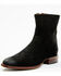 Image #2 - Moonshine Spirit Men's Pancho Roughout Ankle Boots - Round Toe, Black, hi-res