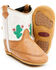 Image #1 - Shyanne Infant Girls' Cactus Poppet Boots, Ivory, hi-res