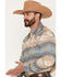 Image #2 - Cody James Men's Arrow Bear Southwestern Print Long Sleeve Snap Flannel Shirt - Big, Multi, hi-res