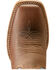 Image #4 - Ariat Men's Standout Performance Western Boots - Broad Square Toe , Brown, hi-res