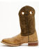 Image #3 - Laredo Men's 11" Jennings Western Boots - Broad Square Toe , Sand, hi-res