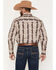 Image #4 - Ely Walker Men's Wallpaper Floral Print Long Sleeve Pearl Snap Western Shirt, Cream, hi-res