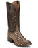 Image #1 - Tony Lama Men's Mitcham Exotic Caiman Western Boots - Broad Square Toe , Brown, hi-res