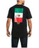 Image #2 - Ariat Men's Rebar Cotton Strong Mexico Pride Graphic Short Sleeve Work T-Shirt , Black, hi-res